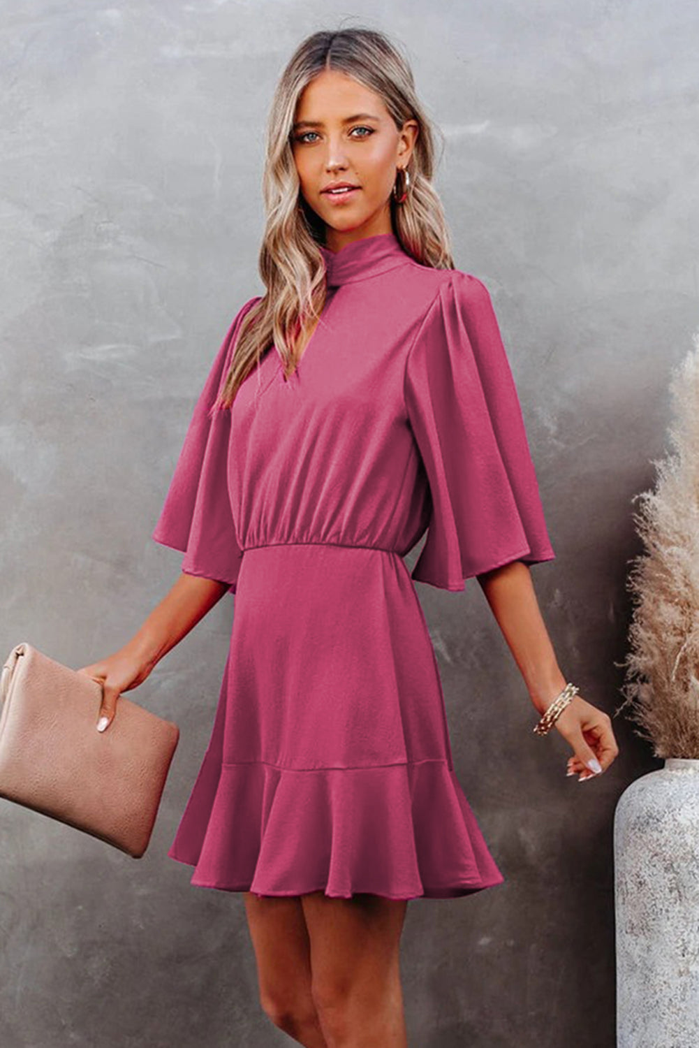 Take A Moment Mini Dress