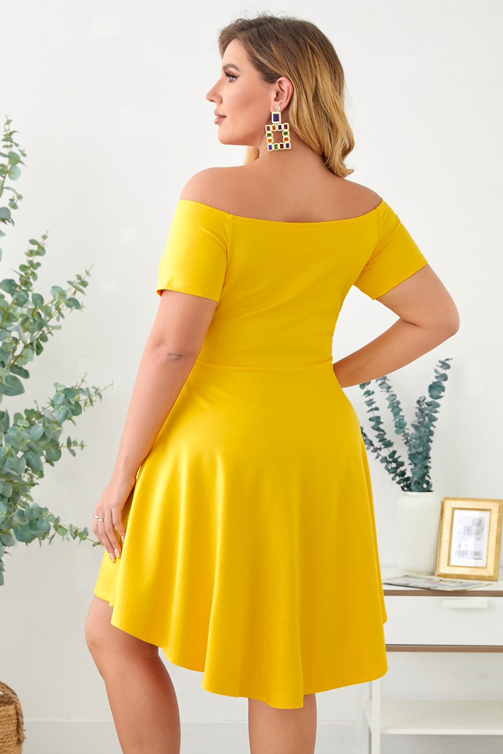 Living The Dream Off Shoulder Mini Dress