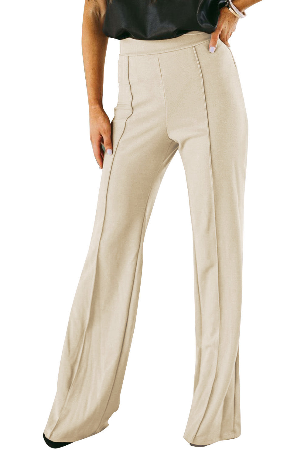 Playing Hard High Waist Flare Pants