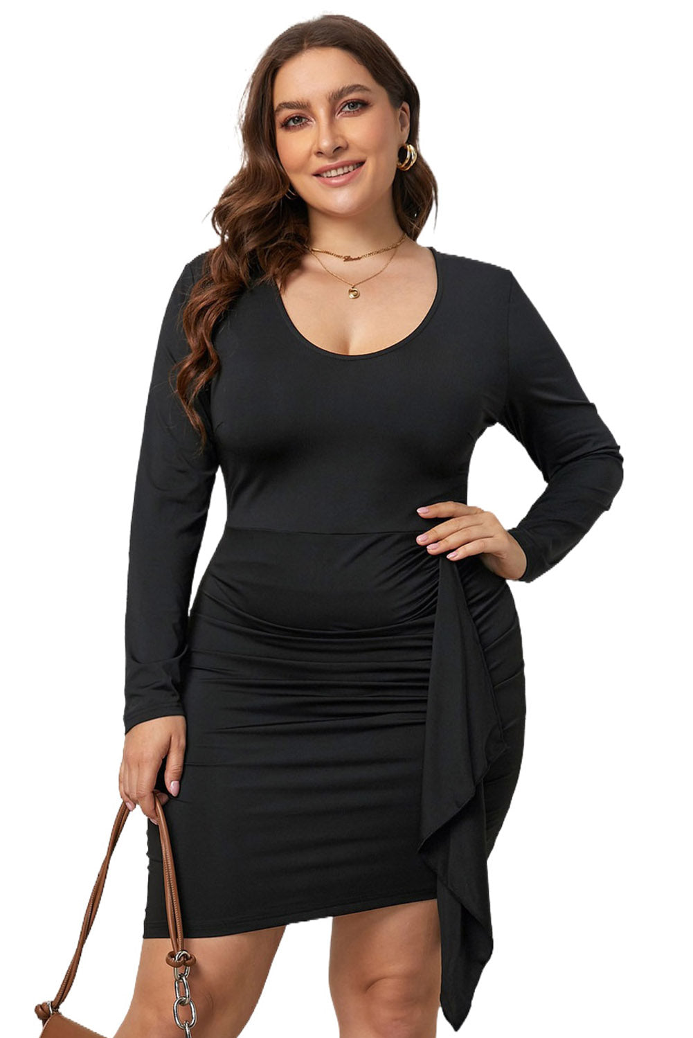Keep It Real Plus Size Bodycon Dress For Sale - Fashion Clothing | Upskalez